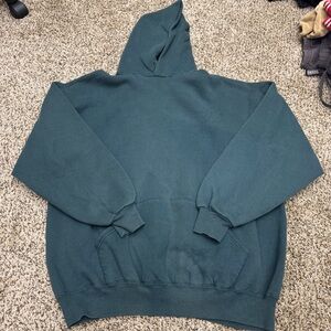 vintage Dark Green Hoodie